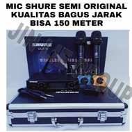 GROSIR MIC WIRELESS SHURE SEMI ORIGINAL ULX9 GARANSI 1 TAHUN MICROPHON