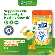 SCOTT'S Multivitamin Gummies for Kids, Vitamin A, B6, C, D & Zinc, For Healthy Growth, Bone, Eye & I