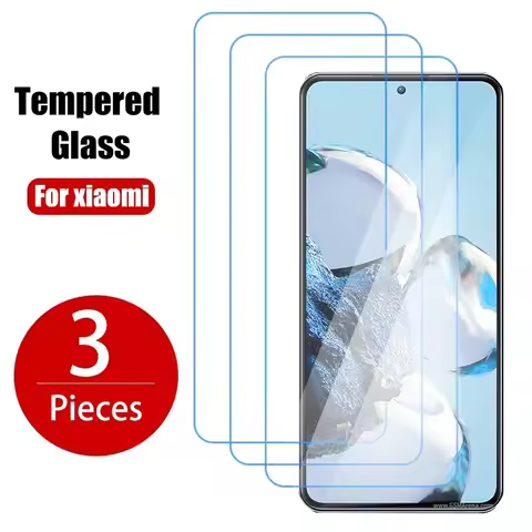 3Pcs Tempered Glass For Xiaomi 10T 5G Redmi Note 9 10 Pro max 9C 9T NFC Y3 8A A1 A2 PLUS A3 10C 13 A
