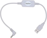 USB 5V to DC 12V 4mm x 1.7mm Power Cable, Compatible with Echo Devices, USB Voltage Step Up Converte