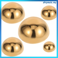 5 Pcs Sphere Gazing Half Shiny Mirror Hemisphere Garden Spheres Extra Large Solar zhiymais