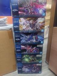 全新 Bandai HG 1/144 高達模型 Seed Rising Freedom / Mighty Strike Freedom / Immortal / Infinite Justice Ty