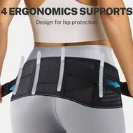 Unisex Adjustable Sacroiliac Belt - Breathable Lumbar & Hip Support Brace, Suitable For Sports And D