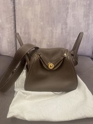 mini Lindy 大象灰金扣