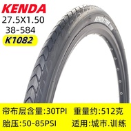 Lốp Xe Đạp Đế Trơn Kenda 27.5 Inch Lốp Xe Đạp Leo Núi K1082 1.5/1.75 Inch Lốp Xe Đạp Ngoài Trời