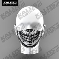 SKULL and SAMURAI WASHABLE CLOTH FACE MASK