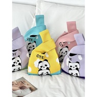 W Woven Bag Chengdu Grandpa High-End Vest Vest Bag Tote Bag Knitted Bag Souvenir Portable Gift Bag