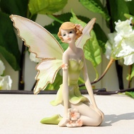 NEW💖 Fairy Garden Crafts Fly Gift Girls Birthday Wedding Miniatures Flower fairy Angel figurines Car Decoration