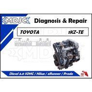 TOYOTA 1KZ-TE 1KZ-T 3.0L DIESEL ENGINE & ELECTRICAL WIRING WORKSHOP SERVICE REPAIR MANUAL IN PDF (