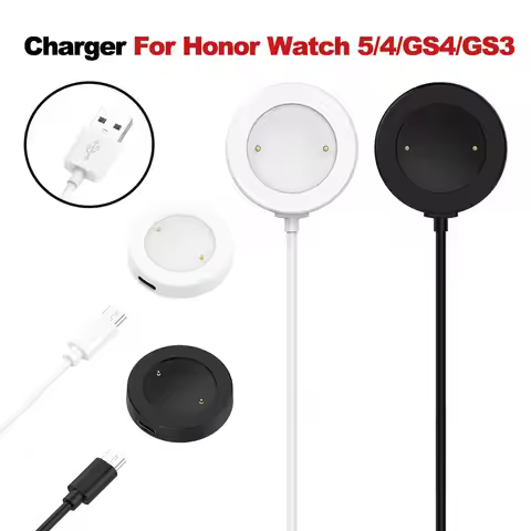 USB Cable Charger For Honor Watch 5 4 Charging Adapter Station For Honor Watch GS4 GS3 Charging Cabl