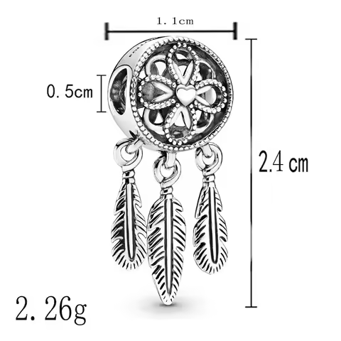 Jewoey Shion Official Store Fashion Dreamcatcher Pendant DIY Exquisite Women's Bracelet Couple Wife 