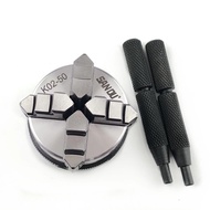 50mm Lathe Chuck SANOU Brand Mini Lathe Wood Chuck Lathe 4 Jaw Self-Tightening Chuck K02-50 For Smal