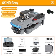 NIPIAO คอปเตอร์สี่ใบพัดโดรนบังคับวิทยุ P15แบบคู่4K กล้องเซ็นเซอร์หลีกเลี่ยงอุปสรรคมืออาชีพลื่นไหลด้ว