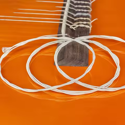 6pcs Guitar Strings Nylon Silver Strings Set For Classical Classic Guitar 1M 1-6 E B G D A E # Hot S