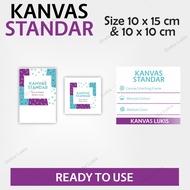 Graha Painted Standard Canvas 10 x 15cm 10 x 10cm/