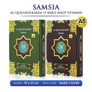 Al Quran samsia A5, Al Quran samsia 15 Baris Quran Waqaf Non Terjemah