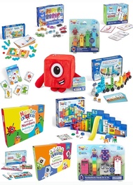 💥人氣熱賣💥 現貨 Numberblocks 教具玩具 Activity Set Sequencing Counting Puzzle Solver Stamps Express Train toy 