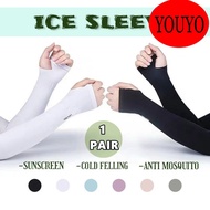 Ice Sleeve Cooling Hand Sock UV Protection Arm Sleeves Thin Men Sport Outdoor Handsock Arm Sock Suns