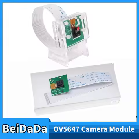 For Raspberry Pi Camera Module, 5MP 1080p with OV5647 Sensor Video Camera Module for Raspberry Pi 2,