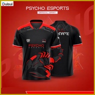 ✼ ♒ ◶ Esport Jersey Ph Custom Name Customize Psycho Esports Official Jersey Pubg Ml Design 2024 Moc