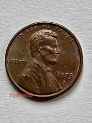 [老排的收藏]~~美洲錢幣~美國1973年D記美元1分硬幣.(2)