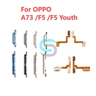 Volume Button Power Switch On Off Button Flex Cable For OPPO F5 A73 Cable Replacement Parts
