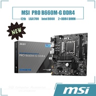 [NEW] MSI PRO B660M-G DDR4 Motherboard 2×DDR4 DIMM Intel B660 LGA1700 Desktop Mainboard
