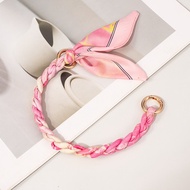 Rantai Beg Scarf Chain 26cm Tali Beg Silk Handle Braided Bag Chain Handle Handbag Accessories A-046