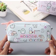 Cute Big Zipper PU Leather Pencil Case                       ❤️ Ready Stock ❤️ Cute Kotak Pensil