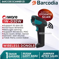 BARCODIA 1D Wireless Usb Barcode Scanner 2D Auto Scan Iware IW-D230W/ | IW-D30S