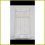 ▟ ✷ ❂ TIME CARD/ DTR PER PACK