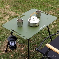 [Multi-purpose Hanging Rack]Outdoor Tactical Table Alunum Alloy Lightweight Folding Desktop Lamp Sta
