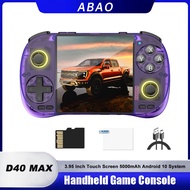 D40 MAX Android Handheld Game Console 4 Inch Touch Screen 720*720 With WiFi GBA Games Online Battle
