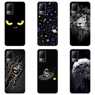VIVO V21e Case Silicone TPU Back Cover VIVO V 21e V21 5G cartoon Soft Phone Casing