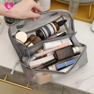 BAIXL Large-Capacity New Makeup Bag Portable Multi-Functional Cosmetics Storage Box Simple Handle Storage Organizer Women