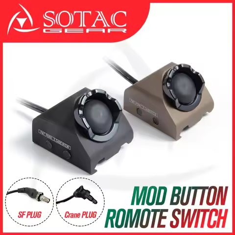 SOTAC Romote Switch MOD-B SF M300 M600 Tactical Light Remote Plug Laser Device Crane Plug