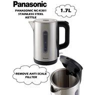 Panasonic 1.7L Cordless Electric Kettle NC-K301SSK WITH BUBBLE WRAP