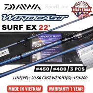 DAIWA 22 WINDCAST SURF EX SURF FISHING ROD