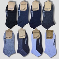 Short Socks (6 Pairs/12 Pairs) Socksy Brand Sugar Sign Ankle With Eye Protection Thick Soft Comforta