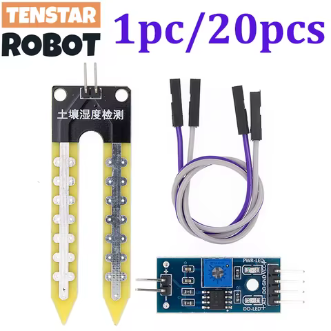 LM393 Soil Moisture Hygrometer Detection Humidity Sensor Module Development Board DIY Robot Smart Ca