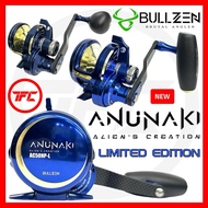 BULLZEN ANUNAKI Alien’s Creation Limited Edition Overhead Fishing Reel AC30 AC50 Hi NP L R SW Saltwa