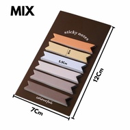 Sticky Notes Kertas Notes Gradiasi 6in1 Tempelan Kertas Catatan 120 Lembar Morandi Warna Gradasi La