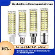 [110V220V Optional] E12LED Corn Lamp Dimmable G9led Bulb E11 Crystal Lamp B15 Ship Lamp 10W