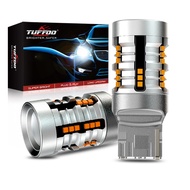 TUFFOO No HyperFlash Car LED Turn Signal Bulb T20 1156 Bau15S PY21W 7440 Wy21W P21W Ba15S Canbus Err