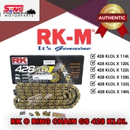 RK O'RING CHAIN GS 428 KLO (GOLD)