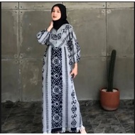 MENIAR DRESS WITH WOVEN MOTIF - woven dress - ethnic woven dress - women's dress - wedding dress