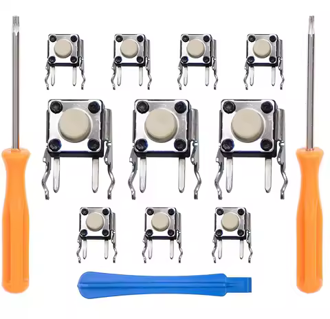 10 Original Tactile On/Off Switch Repair Kit For Xbox One Controllers ONE S, Elite 1,Elite 2 - RB LB