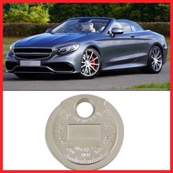 [my]High-Quality Coin-Type s  Gap Gauge Tool - Measure 0.6-2.4mm Range with