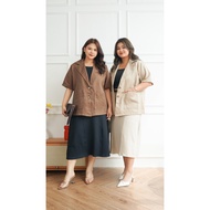 Xtramiles - Hazel Blazer BIG Size LD Up to 130 | Women's Outerwear BIG Size