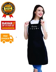 CELEMEK/APRON/RESTORAN/KOKI/MASAK/ CELEMEK MOTIF BARISTA CAFE/ BARISTA KOPI/ BARISTA